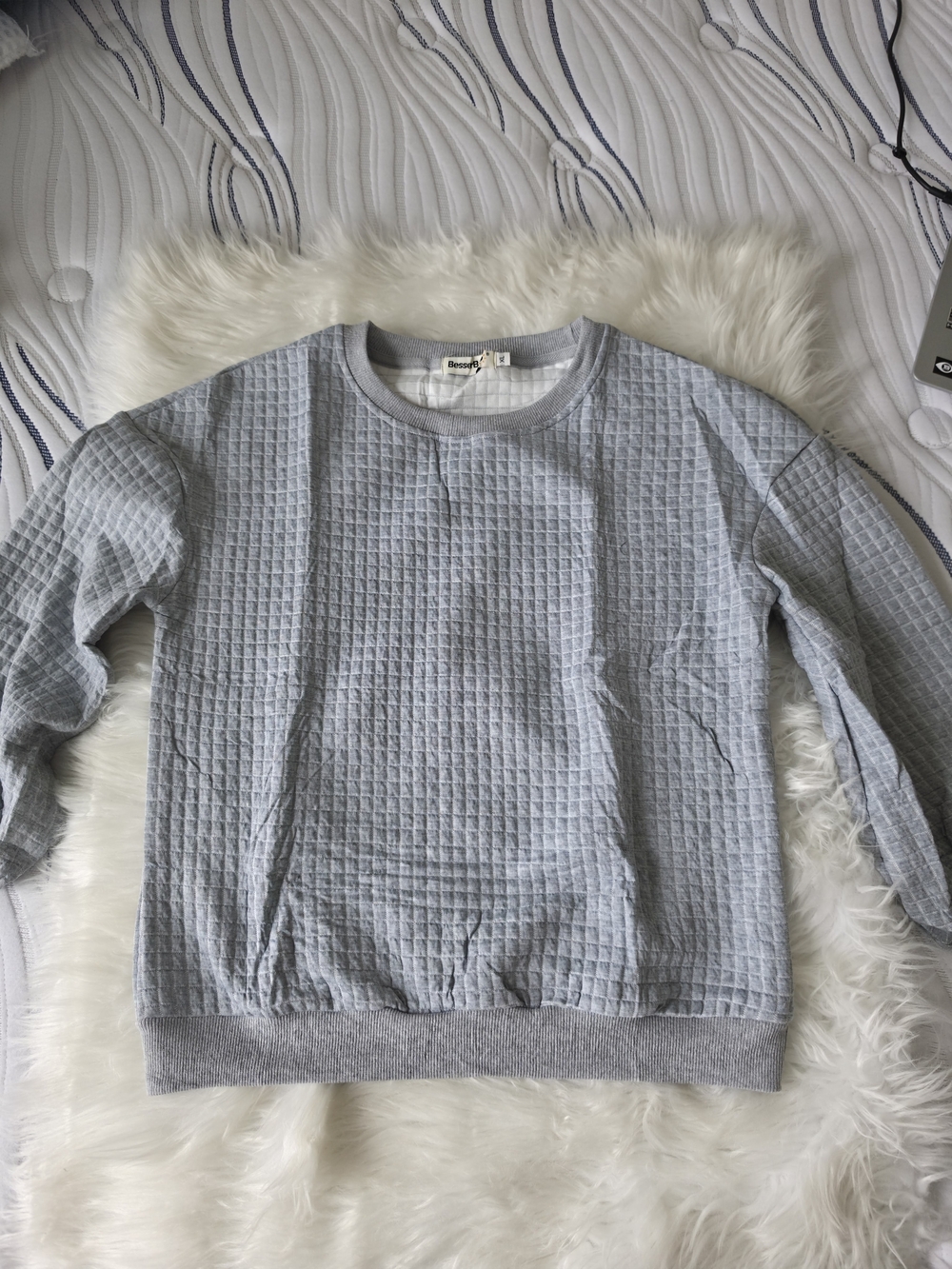 Girls Oversized Crewneck Sweatshirts Kids Fleece Pullover Tops